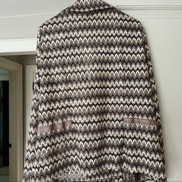 RIANI 70s Print Blazer - Picture 3 of 7